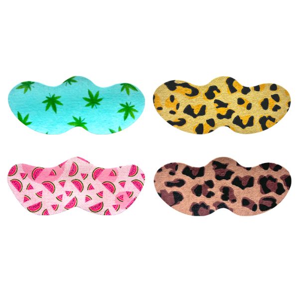 Crescent Shaped Oil Control Nose Pore Strips 3.9x9cm Blackhead Removal Patches