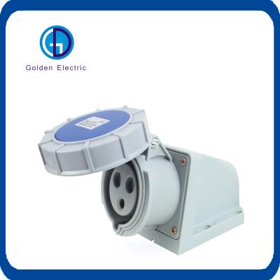 IP67 3P 4P 5P Plug e tomadas industriais à prova d'água com faixa de temperatura -25- 80
