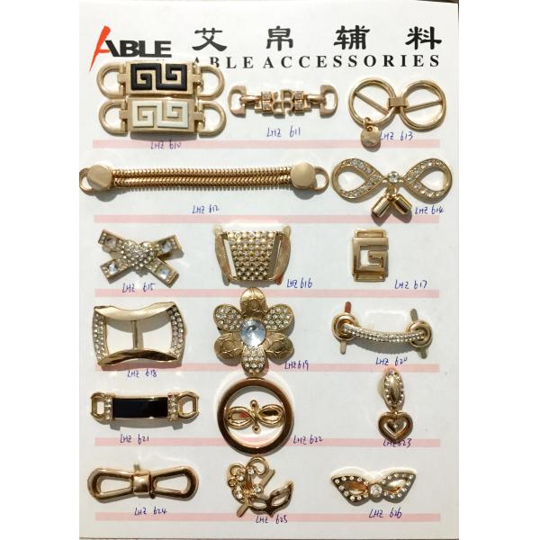 Durable Metal Materials Antique Shoe Buckles Use For Women Shoe Decorations