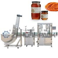 tampar do vácuo de 38mm 90mm Dia Milk Bottle Packing Machine 3.5KW