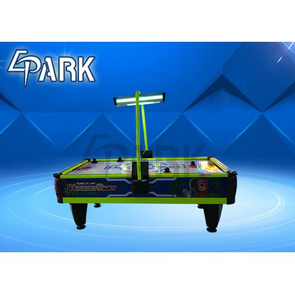 Coin Operated Electronic Hockey Arcade Machine / Top World Air Hockey Prize Game