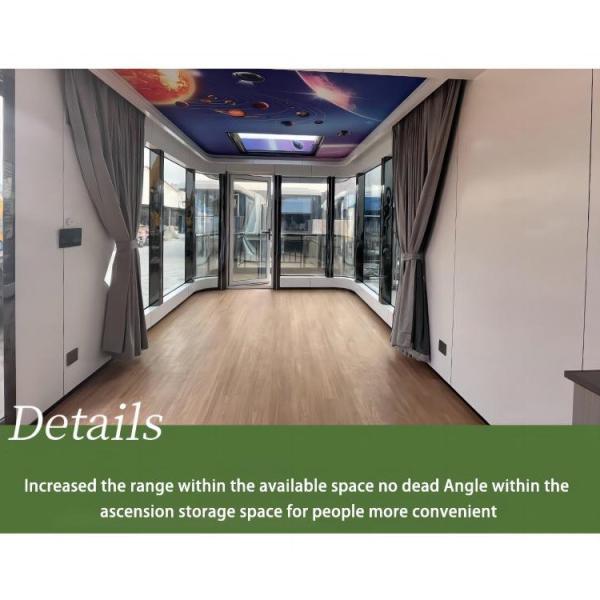 High Thermal Performance Villa Space Capsule Hotel with Ultra Low Energy Water Heating