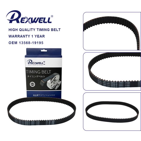 Ceintures de sécurité pour voitures OEM 13568-19195 92MR25 1HZ Kit de ceinture de freinage pour moteur pour Toyota Land Cruiser PRADO HZJ79 Coaster HZB40