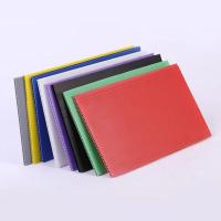 Anti-pressure Pp feuille ondulée creuse anti-corrosion couleur plastique ondulé brillant
