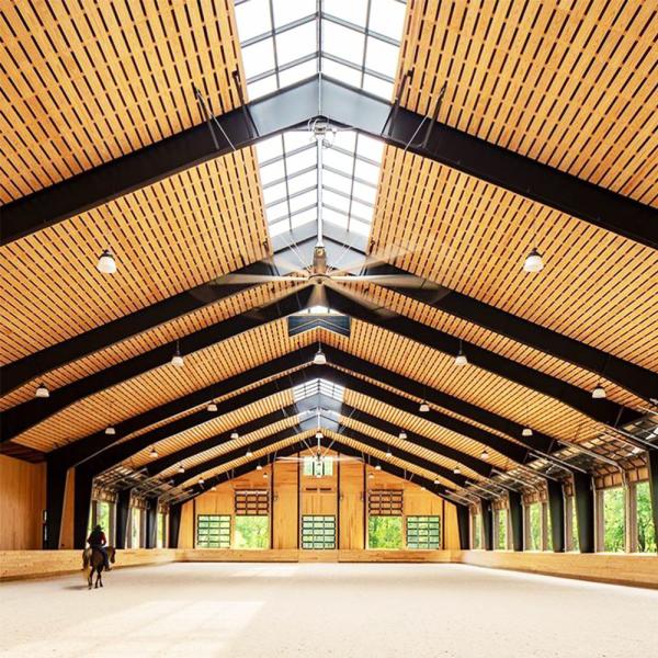 100x200 Arène couverte Arènes d'équitation intérieure Porte coulissante à panneau sandwich