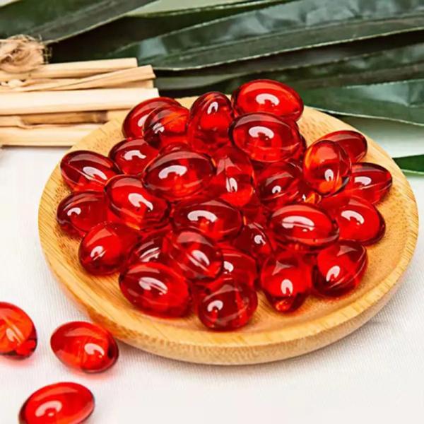 Factory Natural Health Food Rose oil soft capsule Extract Skin Whitening with Vitamin C capsule
