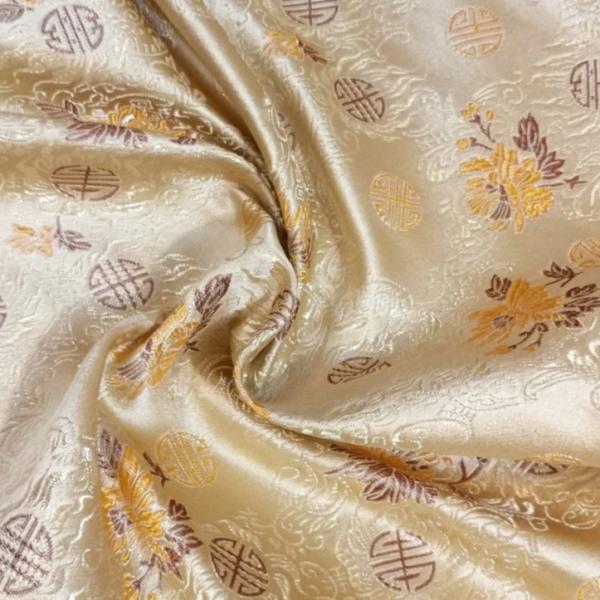 337G Home Decor Upholstery Fabric 43/44 150D Natural Organic Cotton Fabric GOTS