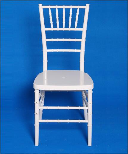 White Resin Chiavari Chair hot sale Romania and Russia