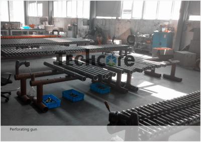 Alloy Steel Oil Well Perforation Fracture Perforating Gun Max 80 Mpa Working Pressure