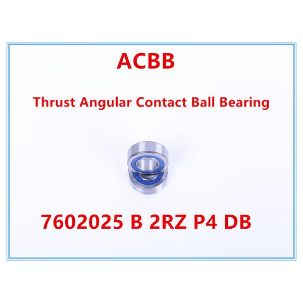 7602025 DB 2RZ P4 толкнул угловой шарикоподшипник контакта