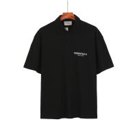 Luva clássica de Polo Neck Breathable Casual Short das camisas da placa T do verão