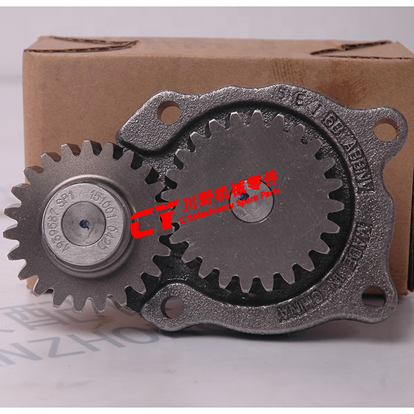 CAST IRON 6BT 4939587 Excavator Oil Pump Engine Excavator Parts