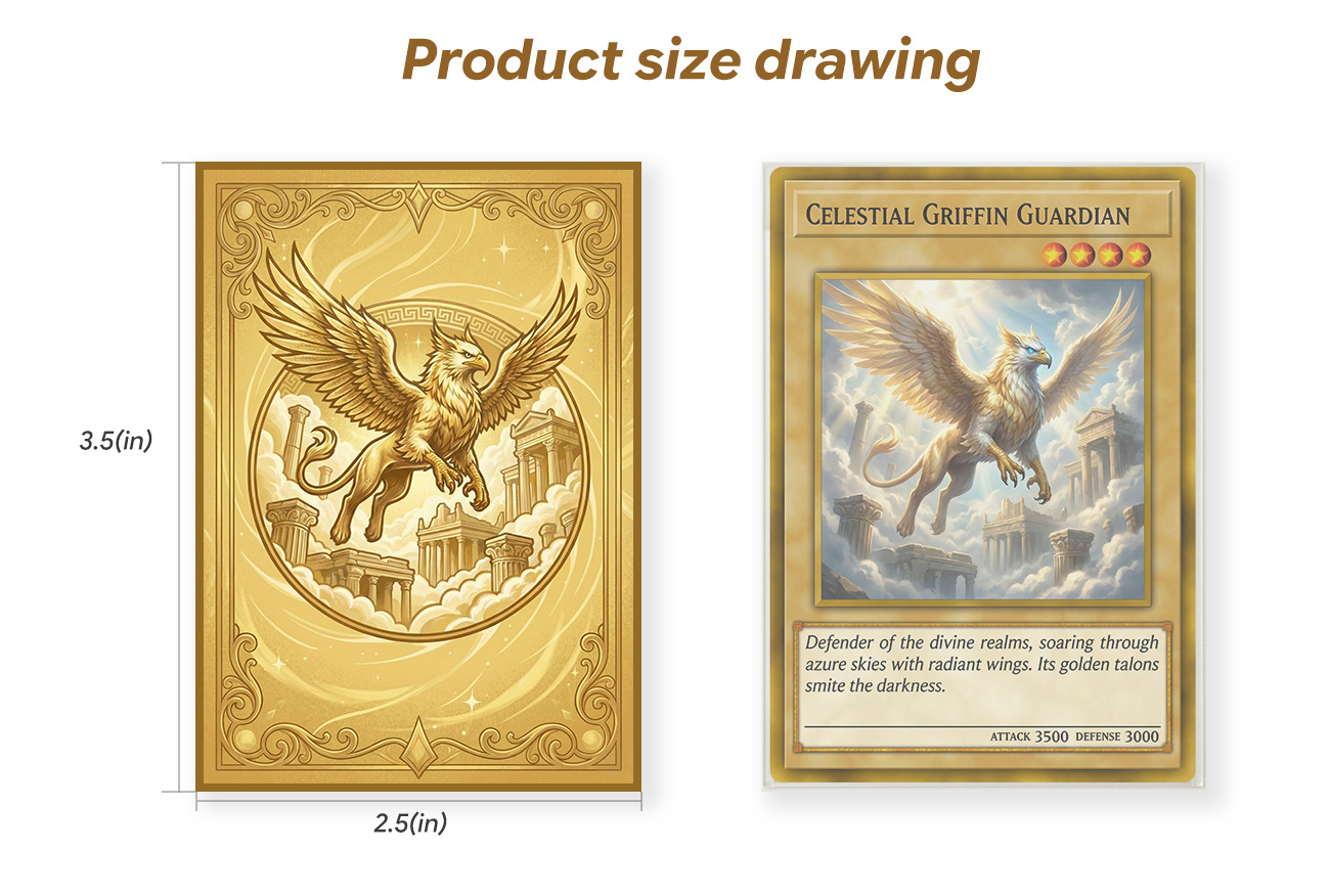 PP TCG Card Sleeves CMYK Pantone Card Protectors For TCG Bulk Orders