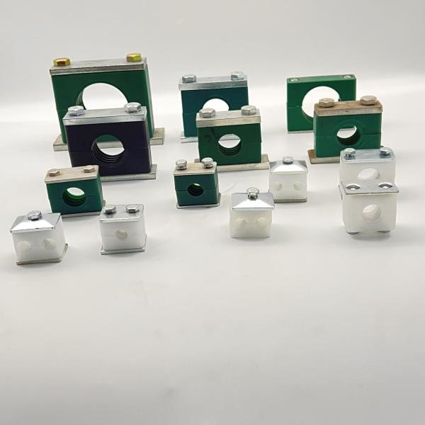 Customized Sany Concrete Pump Parts Two Hole Pipeline Clamp