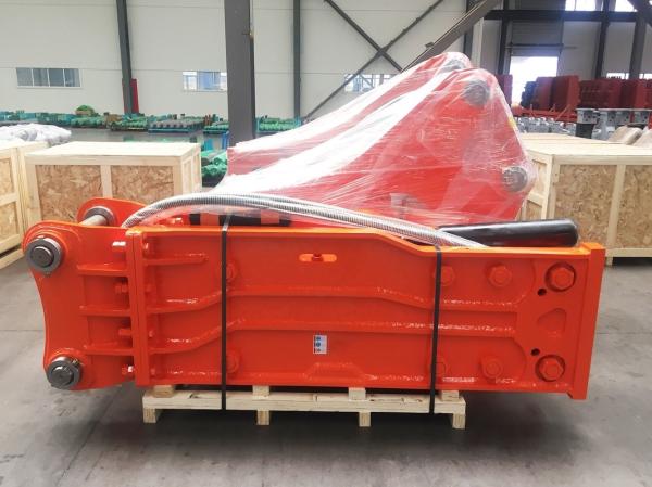 OEM Hydraulic Rock Breaker Excavator Attachments 20CrMo Steel Customizable