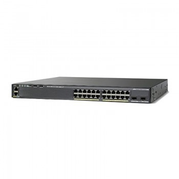 24 Port PoE IP Lite SFP Switch WS-C2960XR-24PD-I with VLAN Support and Private Mold
