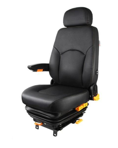 Asiento del conductor del camión con suspensión de aire con ventilación y calefacción