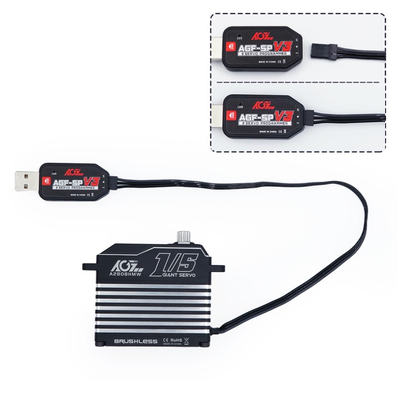 Hot AGF-SPV3 USB Program Card For AGFRC Programmable Servo Adjusting Parameters With ASS Mark RC Parts Accs