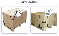 Carbon Steel Stamping Punching Powered Zinc Plated Sheet Clamps Crate Clips