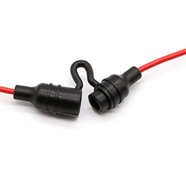 PVCハウジング IP65 IP67 防水インラインヒューズホルダー 6x30mm ガラスセラミックヒューズ用