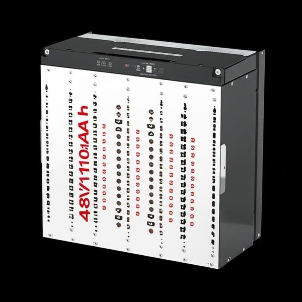 Batterie de stockage photovoltaïque 48V100Ah, stockage d'énergie lithium 51,2V