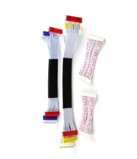 PVC Copper 0.8-4.2mm Pitch Flat Ribbon Cable Wire Harness Customized