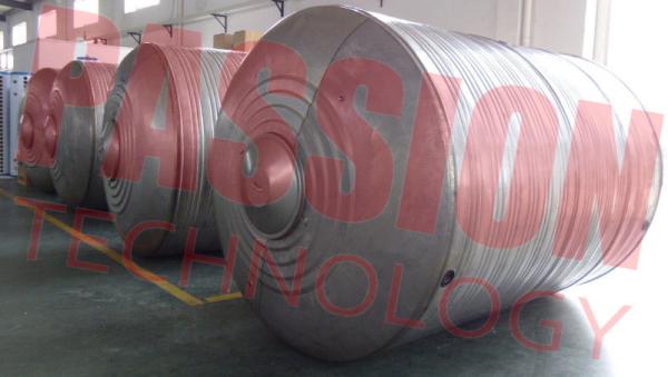 1000 litros tanque solar térmico do aquecedor de água, tubo de vácuo solar do tanque de água quente
