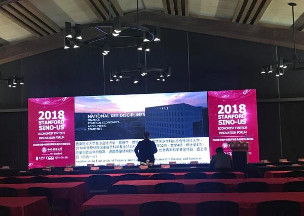 HD Indoor LED Video Wall P4 Black SMD2121 Led Module AC110-220V 500x500mm Screen