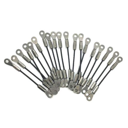 OEM Steel Security Cable Double End Terminal Multipurpose Steel Lock Wire