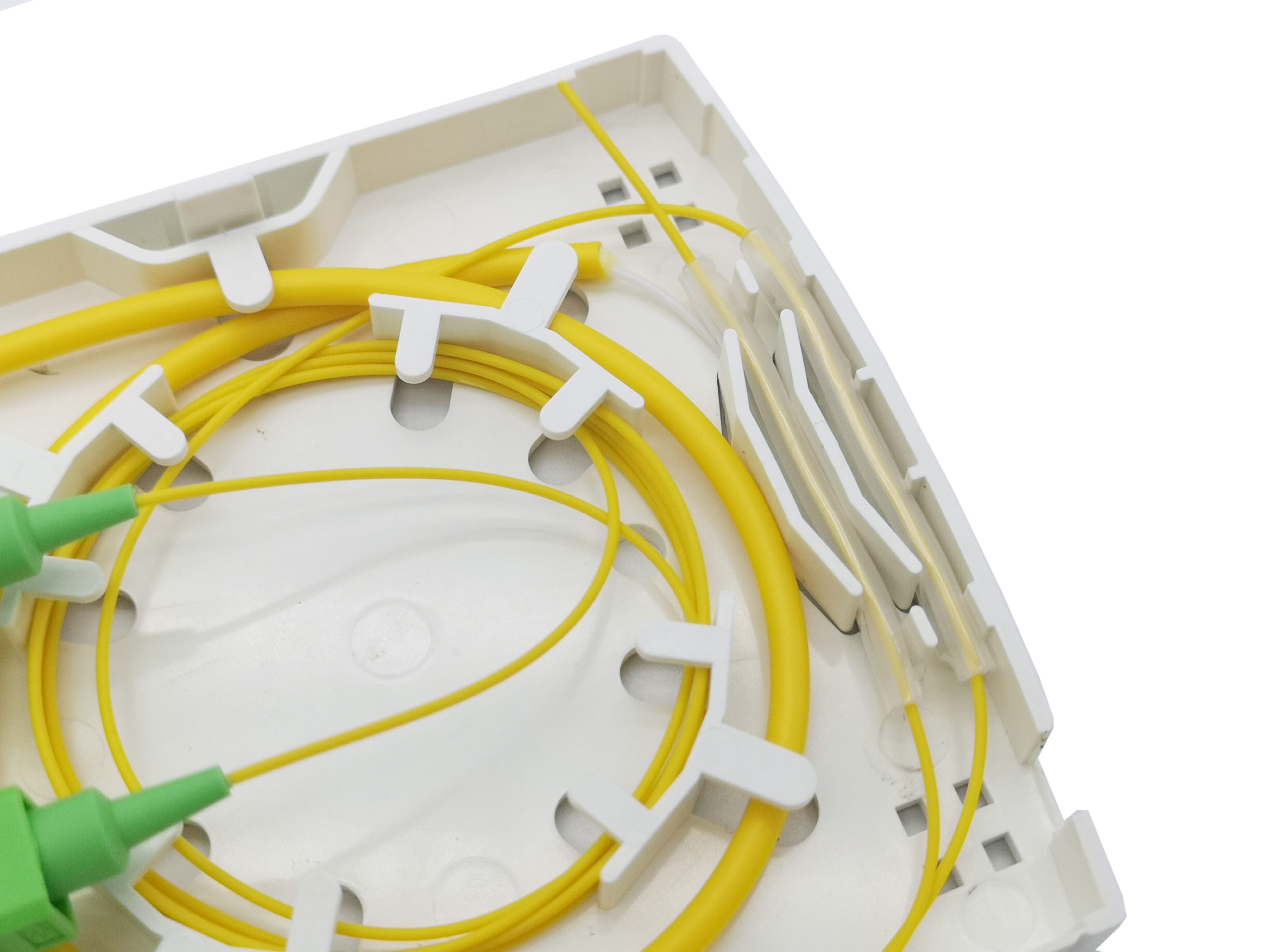 Держатель стены коробки прекращения волокна FAT IP30 2 CATV FTTH гаван
