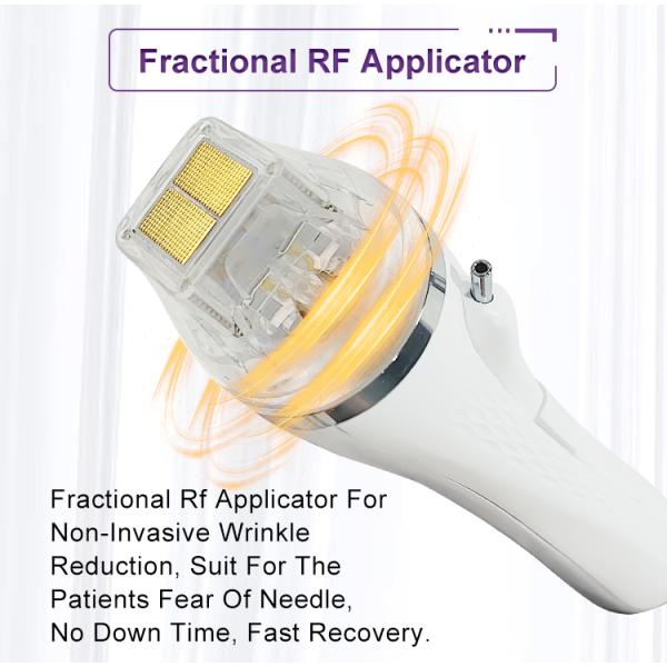 Gold Micro Needling With Radio Frequency Fractional Portable Rf Microneedling Machine For Face Beauty Device
