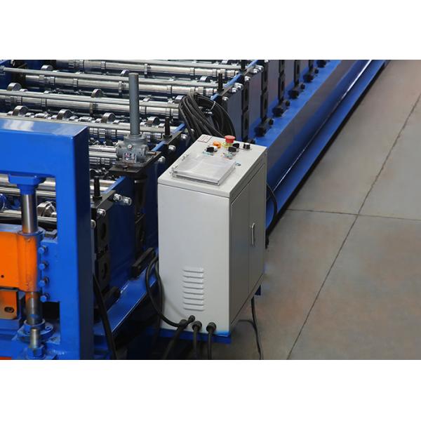 Fast Speed Customize Metal Roofing Sheet Making Machine With Siemens PLC System