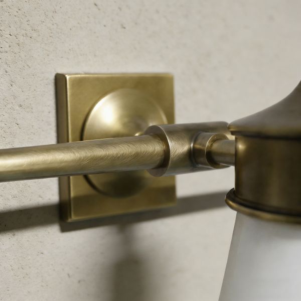 Copper Material Wall Lamp with 2700K Warm White Light and 30000 Hours Lifespan
