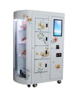 Máquina de venda automática de flores frescas com controle remoto