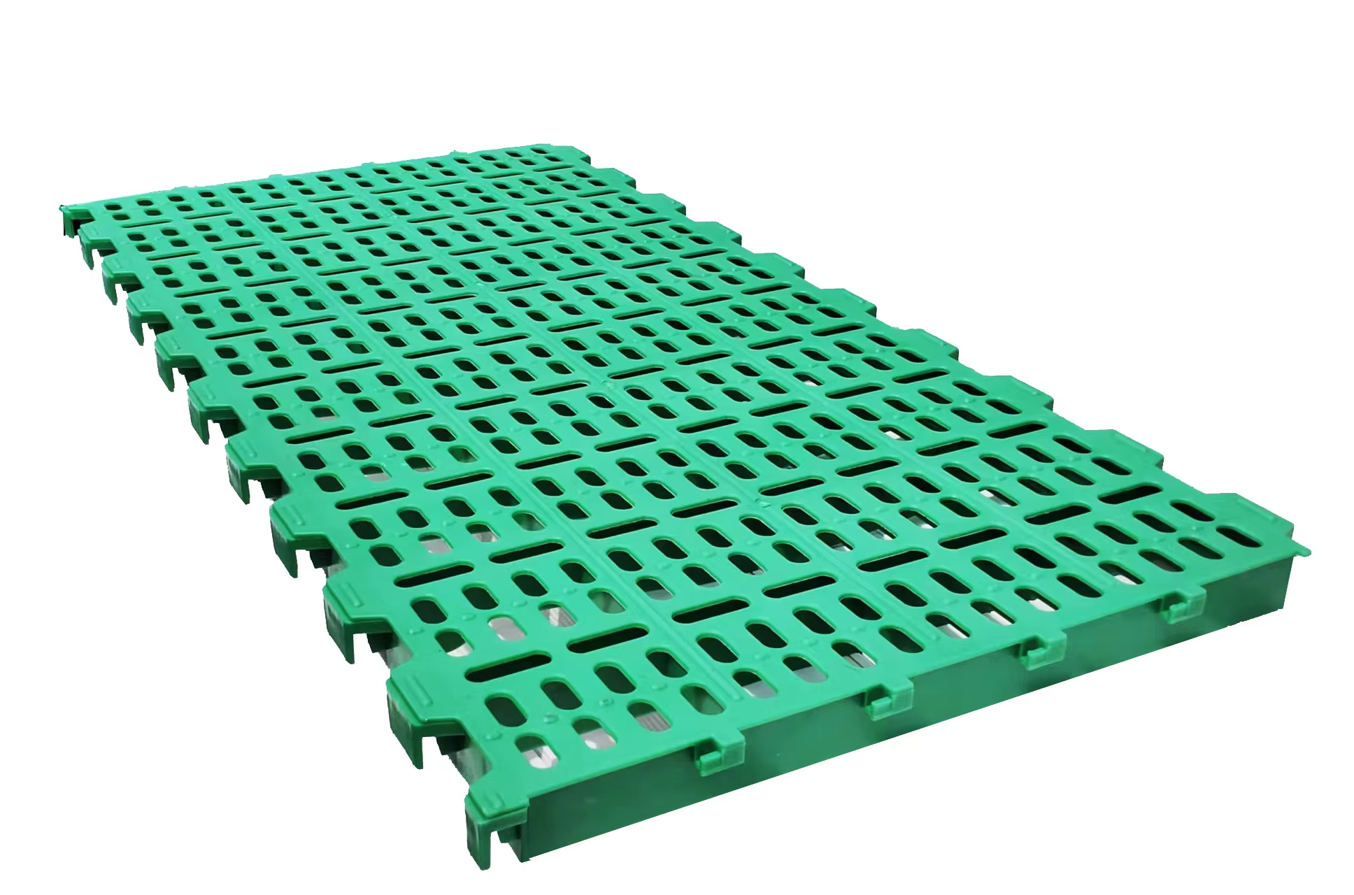 Reinforced Plastic Slatted Floor for Goat & Sheep Farm | 1000×500mm Livestock Flooring