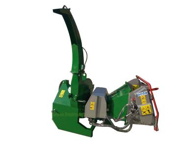 BX72R Hydraulic Feed Wood Chipper 90° Cutting Angle With Double Edges Blades