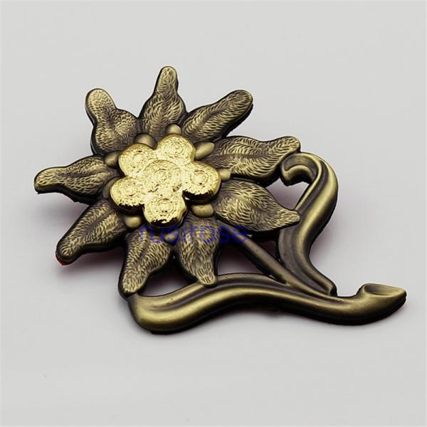 Military dedicated five-pointed star badge, custom commemorative badges, custom-made metal medals, double-sided badges