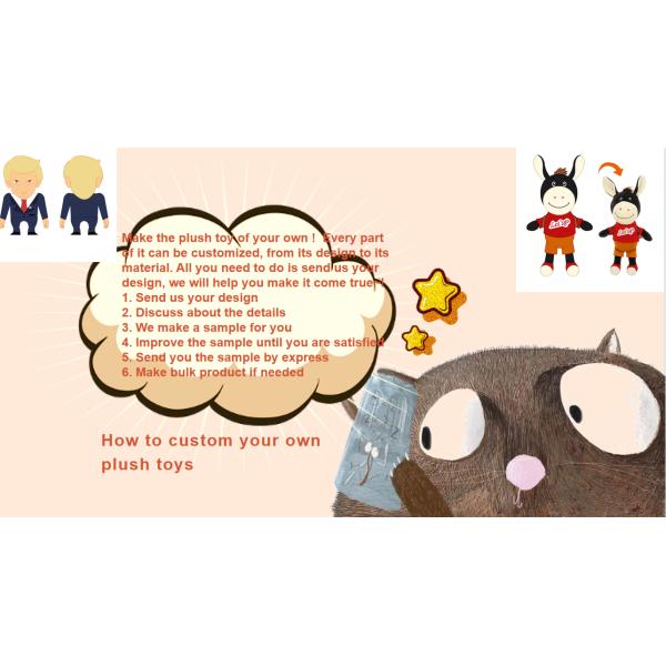 кукла марионетки руки плюша младенца безопасности игрушки прекрасного младенца OEM 15cm мягкая