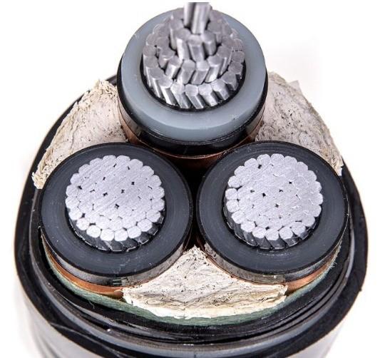 Underground 0.6/1KV 5x16mm2 5x25mm2 5x120mm2 XLPE Insulated Copper/Aluminum Power Cable
