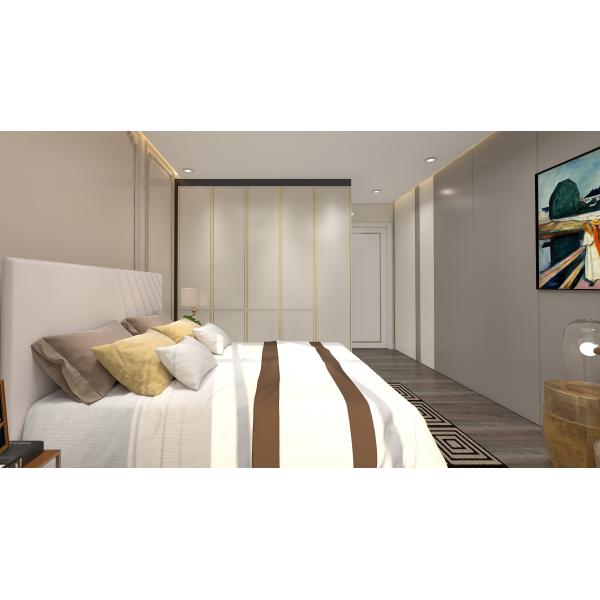 High End Custom Waterproof Modern Design Bedroom Hotel Furniture Wardrobe Closet