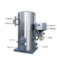 Caldeira de vapor vertical de pequena dimensão Instalação rápida Transporte conveniente 0,7Mpa