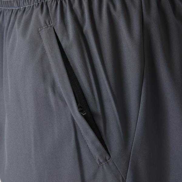 Dos homens fracos do ajuste 100gsm do Gym short de corrida do peso leve do short do exercício tecido 7 polegadas
