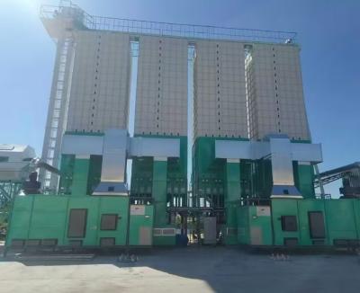 120 Tons Per Batch Capacity Grain Dryer With 2 Biomass Furnaces