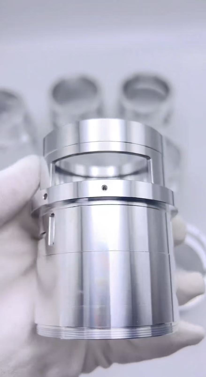 Precision machining of optical equipment components