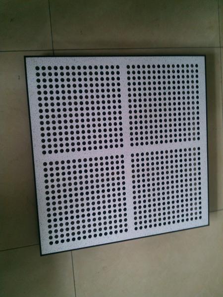 Exact dimension for the hole of tile and panel, Hard Steel Perforated Raised Floor
