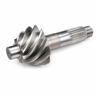 Large Diameter Spiral Bevel Gear for Crusher Machines with Customizable Teeth Number and Carbon Steel / Alloy Steel Material