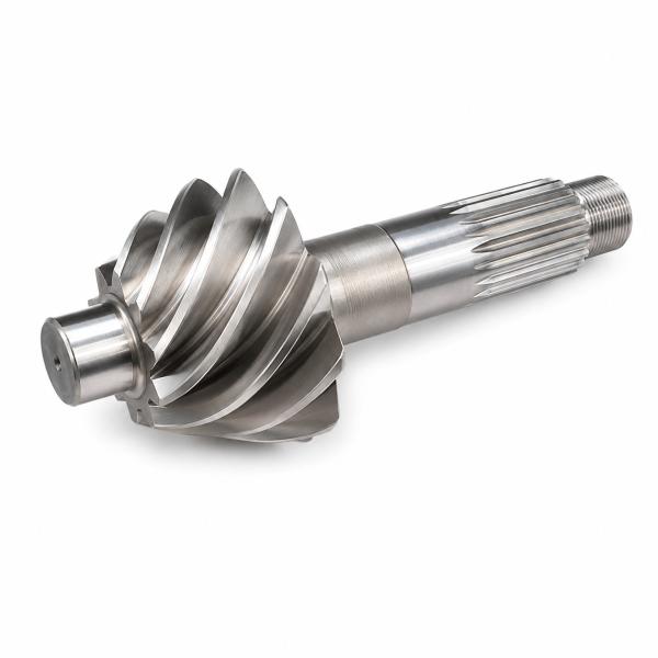 Large Diameter Spiral Bevel Gear for Crusher Machines with Customizable Teeth Number and Carbon Steel / Alloy Steel Material