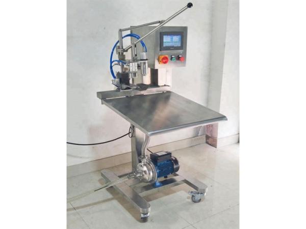 Semi Automatic BIB Filling Machine 10L SUS304 For Juice