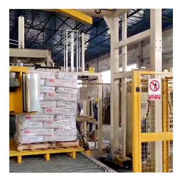 Automatic Stretch Wrap Packing Machine for High Efficiency Brick Packaging with Cost Savings and Strong Protective Performance