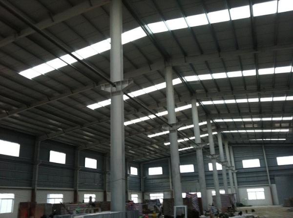 Oficina da construção de aço da seção de H  Armazém com conexão de parafuso de grande resistência